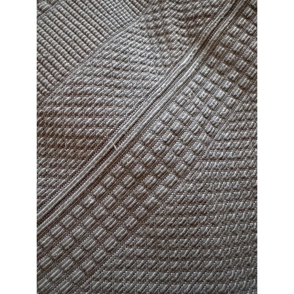 Tory Burch Quilted Chevron Pattern Pencil Skirt M/M Navy Blue Textured Knit - Picture 5 of 7